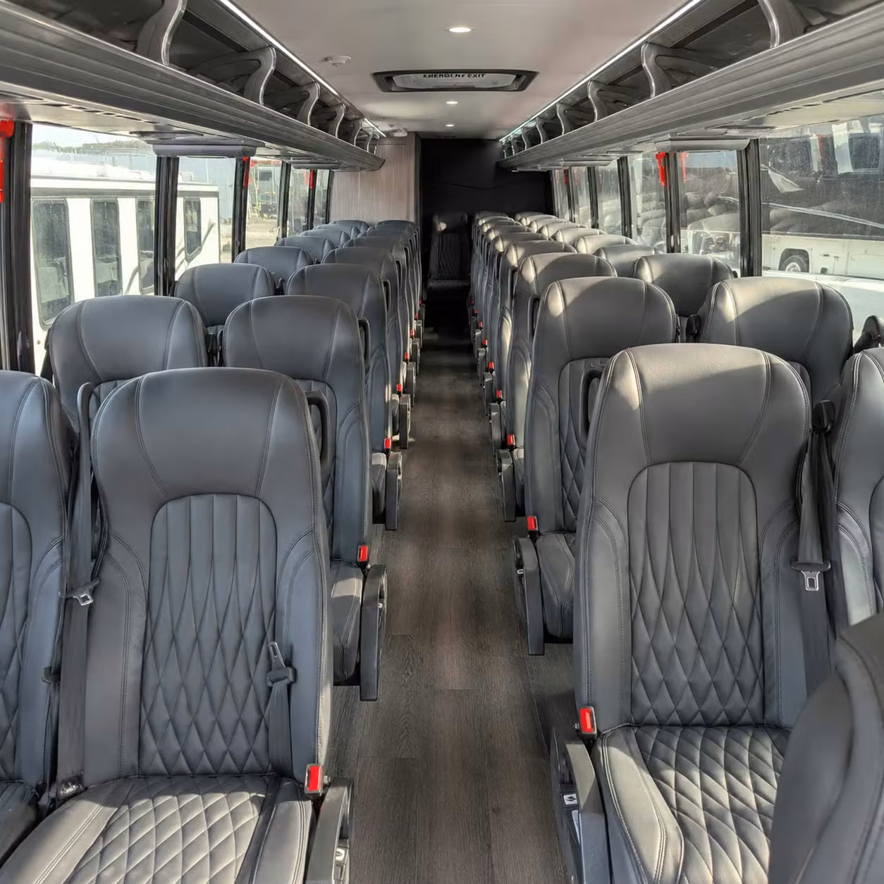 25 passenger minibus inside