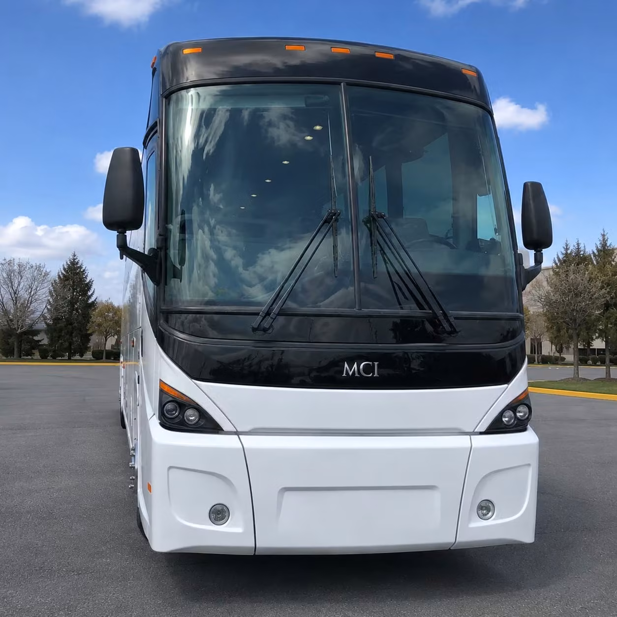 56 passenger charter bus