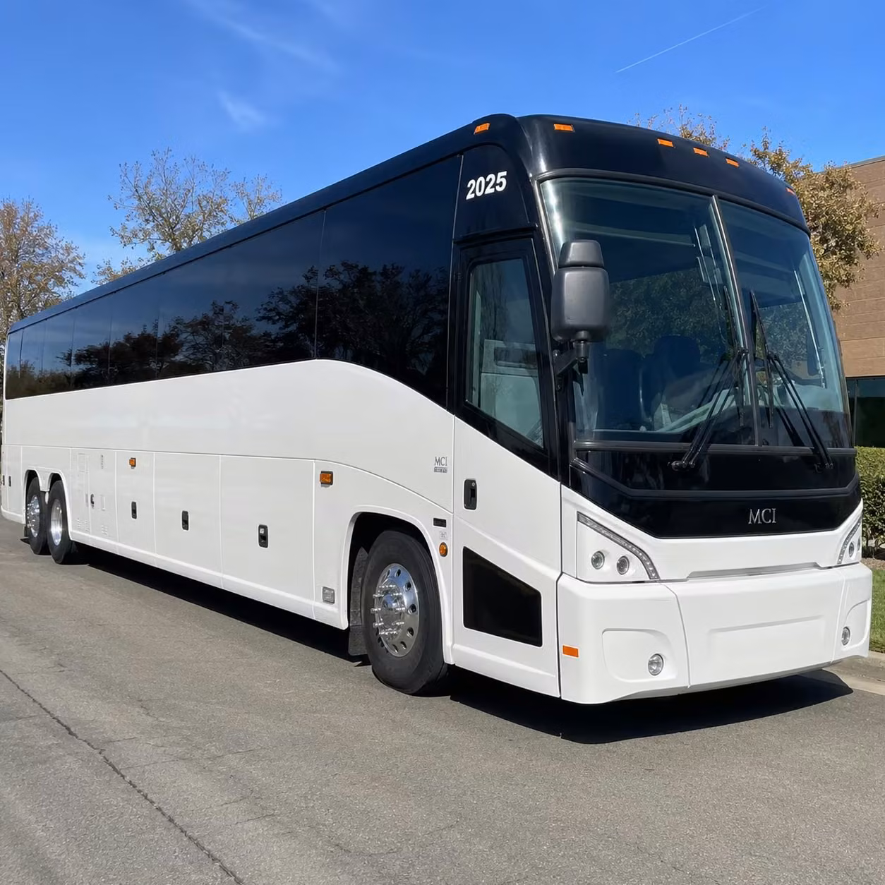 beaverton charter bus rental exterior