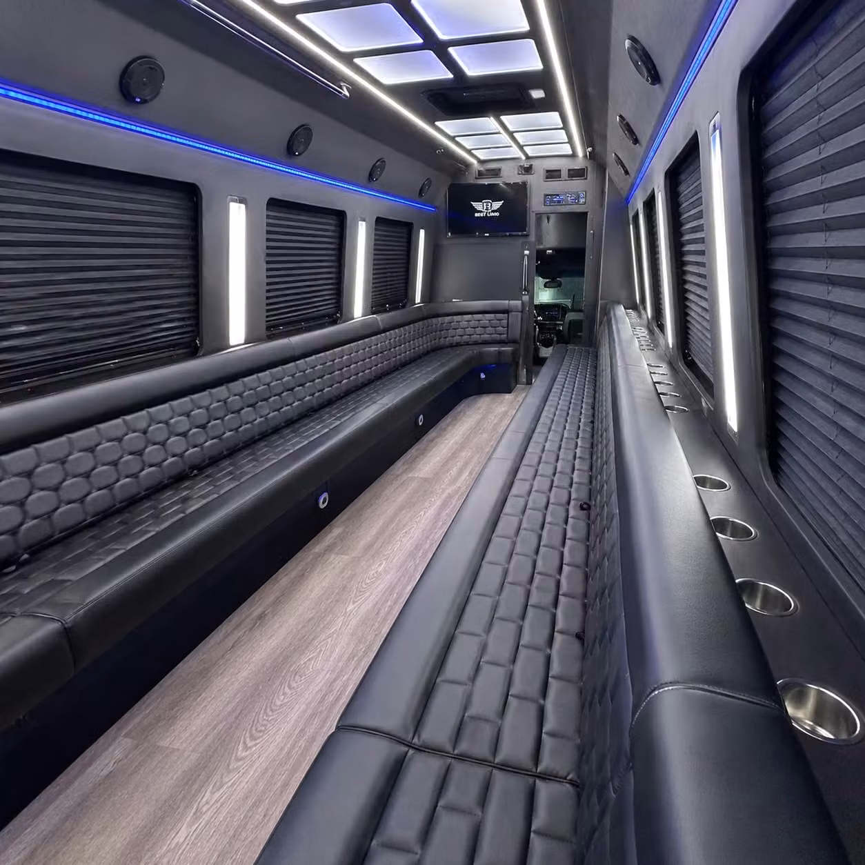 party bus interior