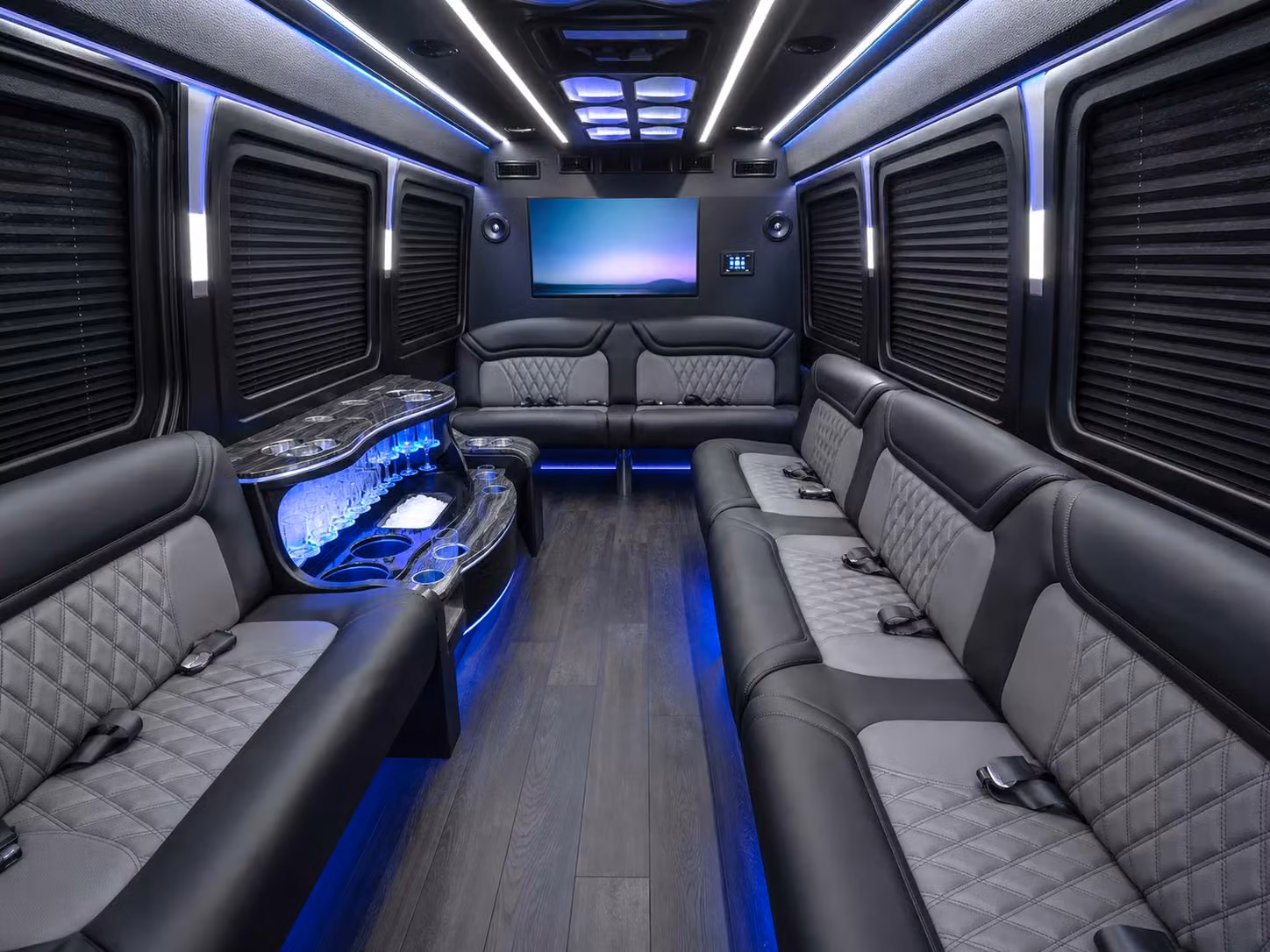 sprinter limousine inside